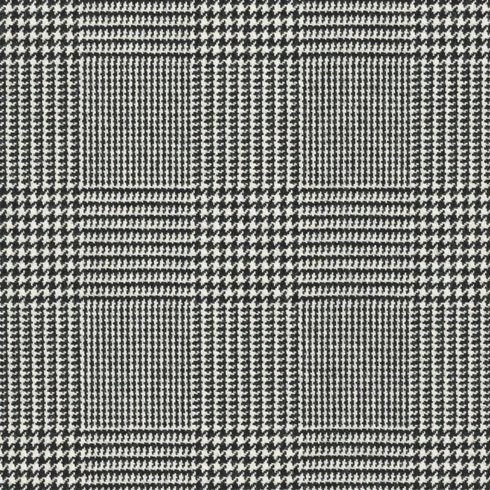 Ralph Lauren Wessex Glen Plaid Black/White Black / White Fabric Sample FRL5232/01