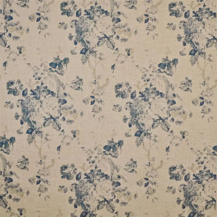 Ralph Lauren Jardin Floral Artists Blue Fabric Sample FRL5238/01
