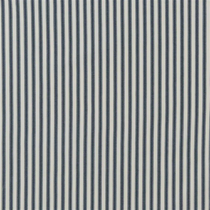 Ralph Lauren Phebe Ticking Navy Fabric Sample FRL5250/01