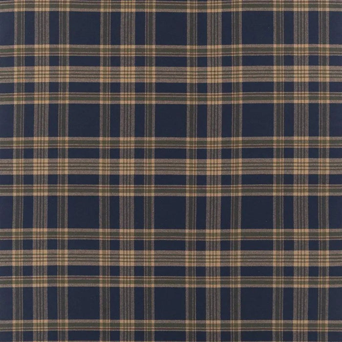 Ralph Lauren Deerpath Trail Plaid Hunter Fabric Sample FRL5115/03