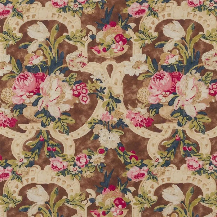 Ralph Lauren Hathersage Floral Juniper Berry Fabric Sample FRL5206/01