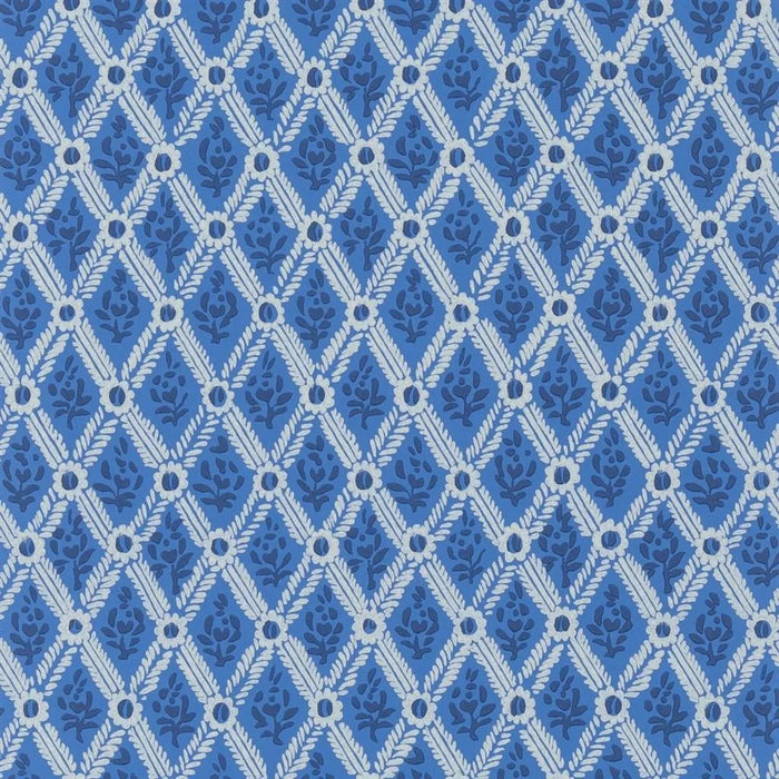 English Heritage St John Street Trellis Ink Wallpaper PEH0003-07