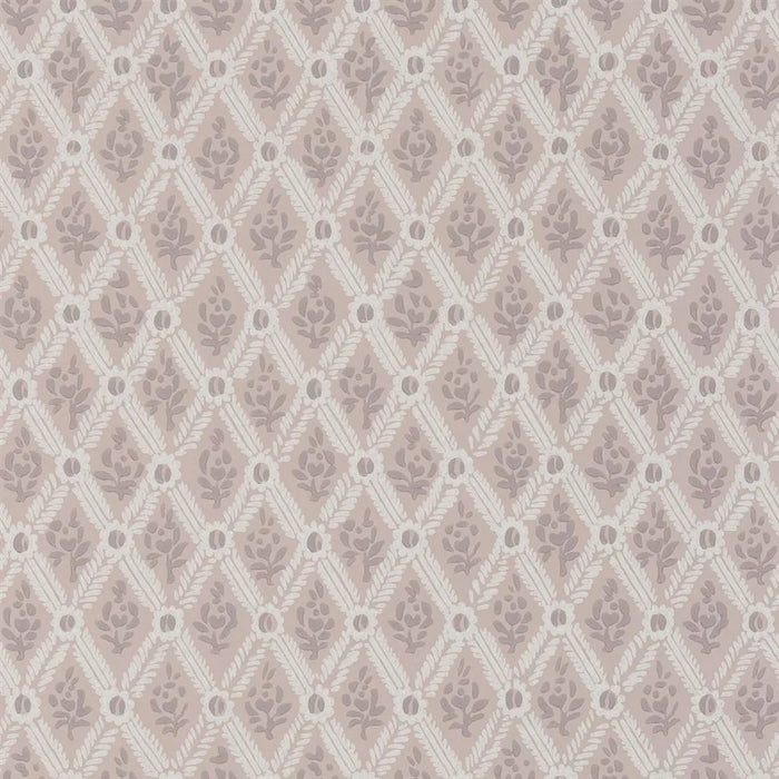 English Heritage St John Street Trellis Vintage Rose Wallpaper Sample PEH0003-02