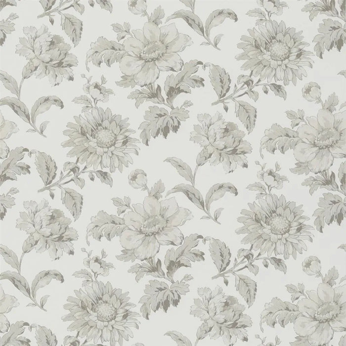 English Heritage English Garden Floral Birch Wallpaper Sample PEH0004-01
