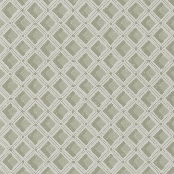 English Heritage Amsee Geometric Lichen Wallpaper PEH0002-04