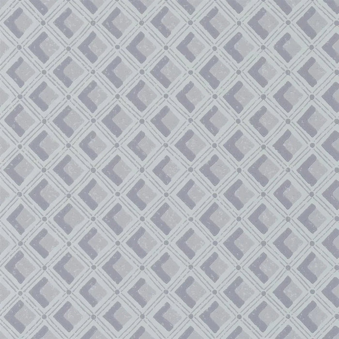 English Heritage Amsee Geometric Portcullis Wallpaper Sample PEH0002-03