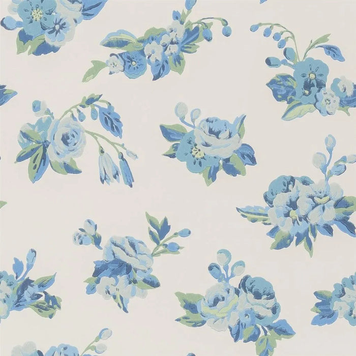 English Heritage Craven Street Flower Delft Wallpaper PEH0006-03