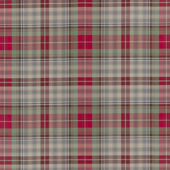 Ralph Lauren Glasglow Tartan Vintage Red Fabric Sample FRL5205/01