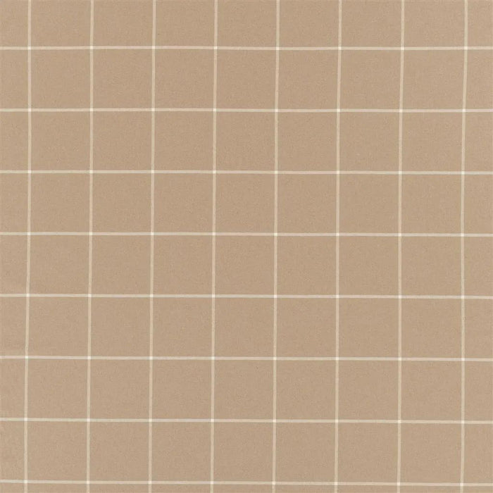 Ralph Lauren Westcliff Tattersall Camel Fabric Sample FRL5233/01