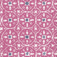 China Seas Nitik Ii Magenta Navy Wallpaper 149-34WP