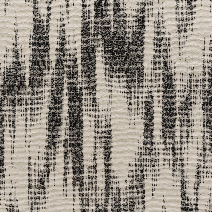 Holly Hunt Great Plains Echo Lines Onyx Fabric 1507/03