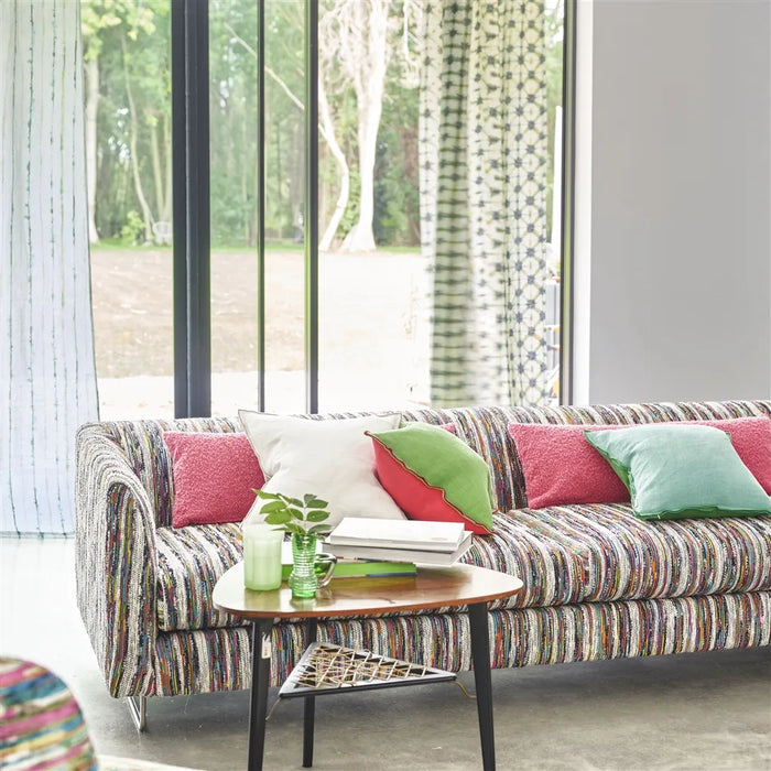 Designers Guild Karaoshi Emerald Fabric Sample FDG3062-02