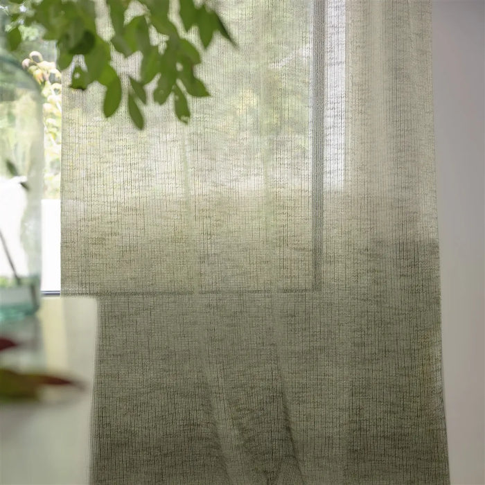 Designers Guild Shoshi Graphite Fabric Sample FDG3063-03