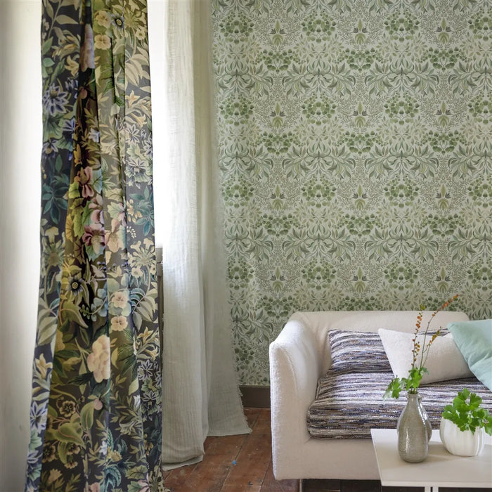 Designers Guild Ikebana Velvet 1 Sample Sample FDG3078-01
