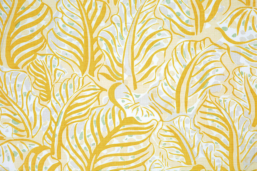 Christopher Farr Mille Feuilles Lemon Fabric