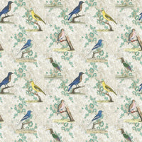 John Derian Wallpaper Birds 1 Fabric FJD6046-01