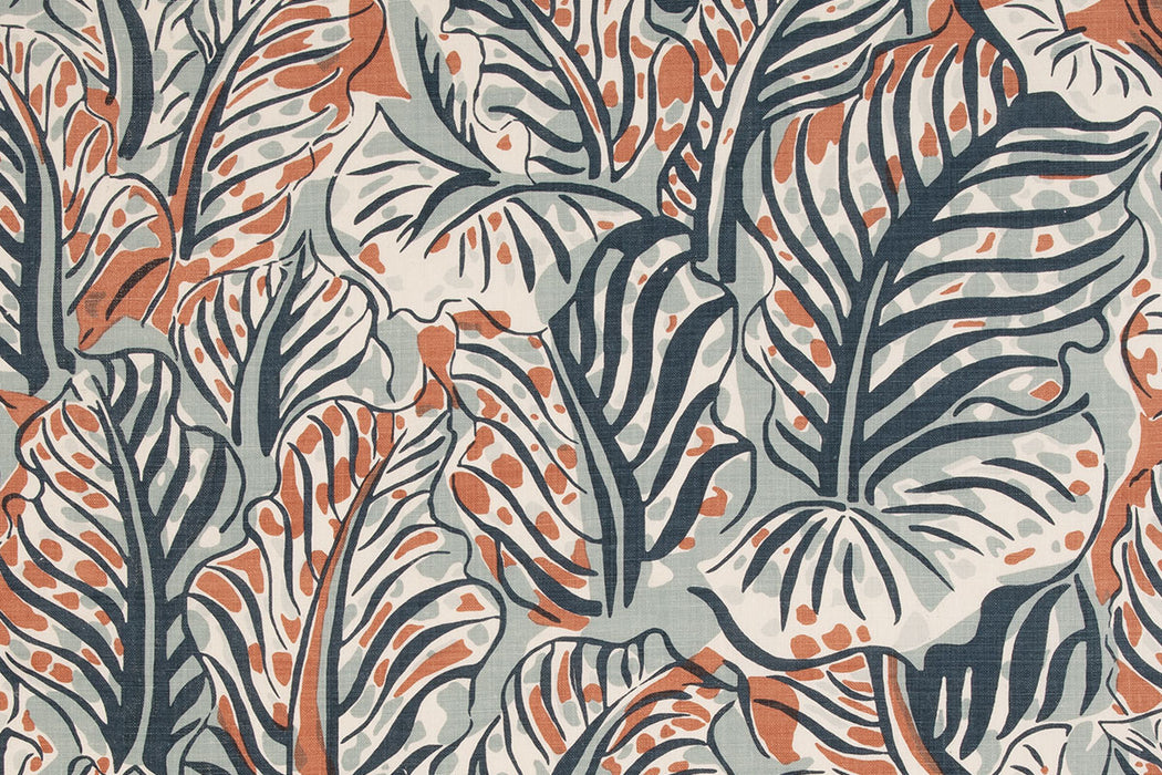 Christopher Farr Mille Feuilles Terracotta Fabric