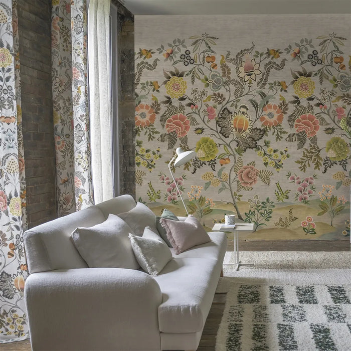 Designers Guild Brocart Decoratif Grasscloth Panel  1 Wallpaper PDG1187-01