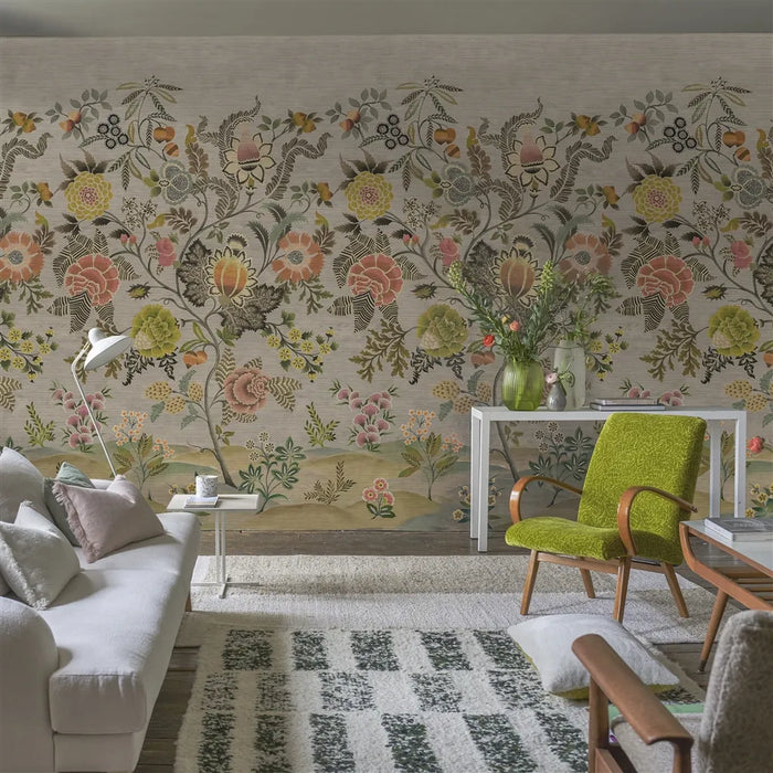 Designers Guild Brocart Decoratif Grasscloth Panel  1 Wallpaper PDG1187-01