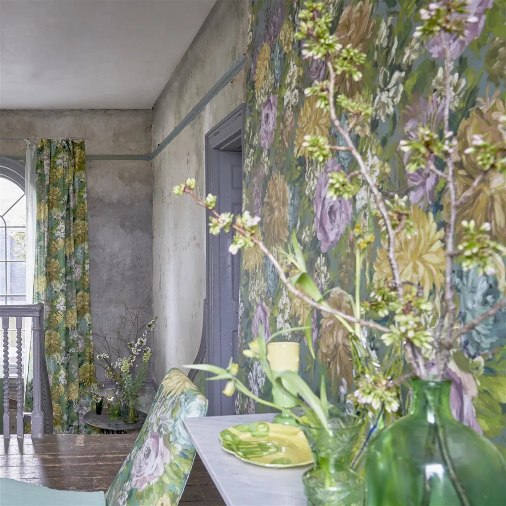 Designers Guild Fleurs D''artistes Panel  1 Wallpaper PDG1170-01