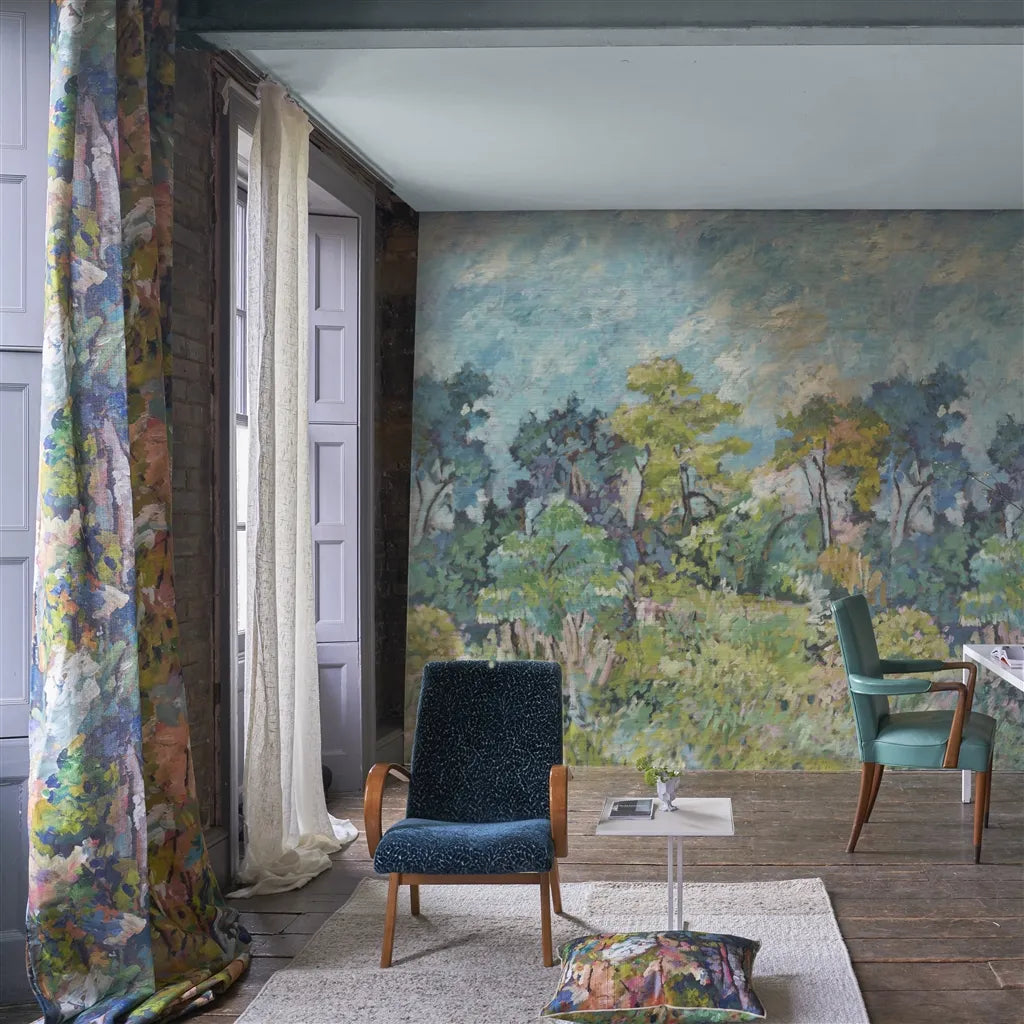Designers Guild Foret Impressionniste  1 Fabric FDG3112-01