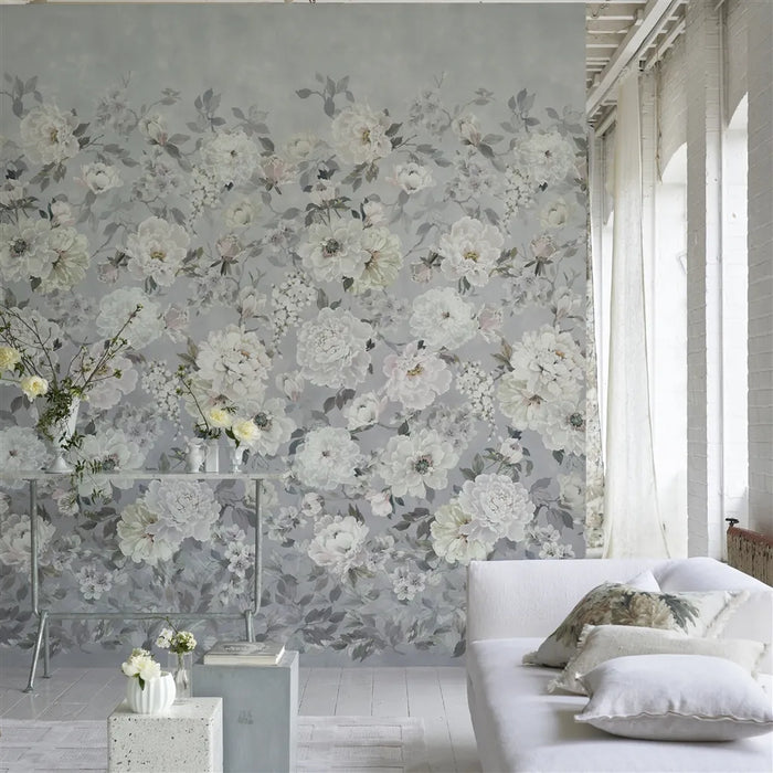 Designers Guild Fleur Blanche Panel  2 Wallpaper PDG1172-02