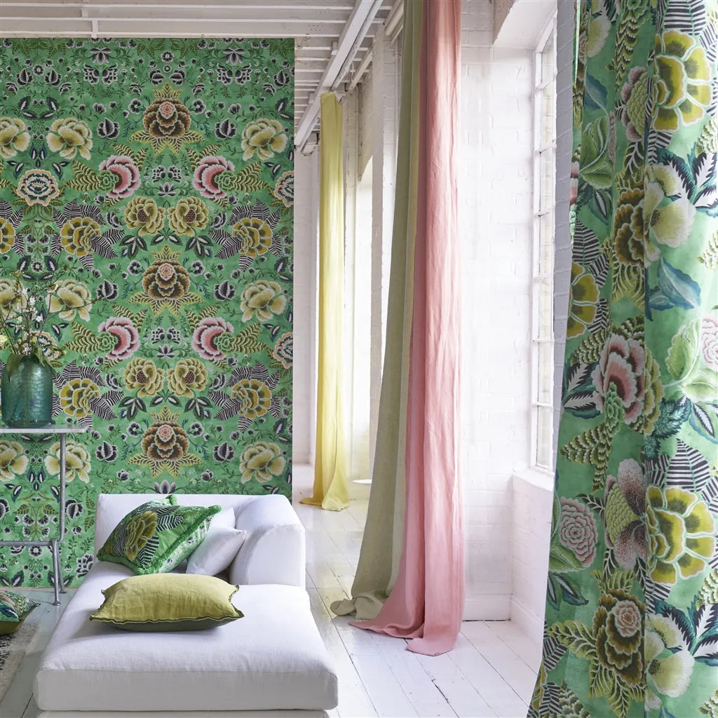 Designers Guild Rose De Damas 2 Fabric FDG3110-02