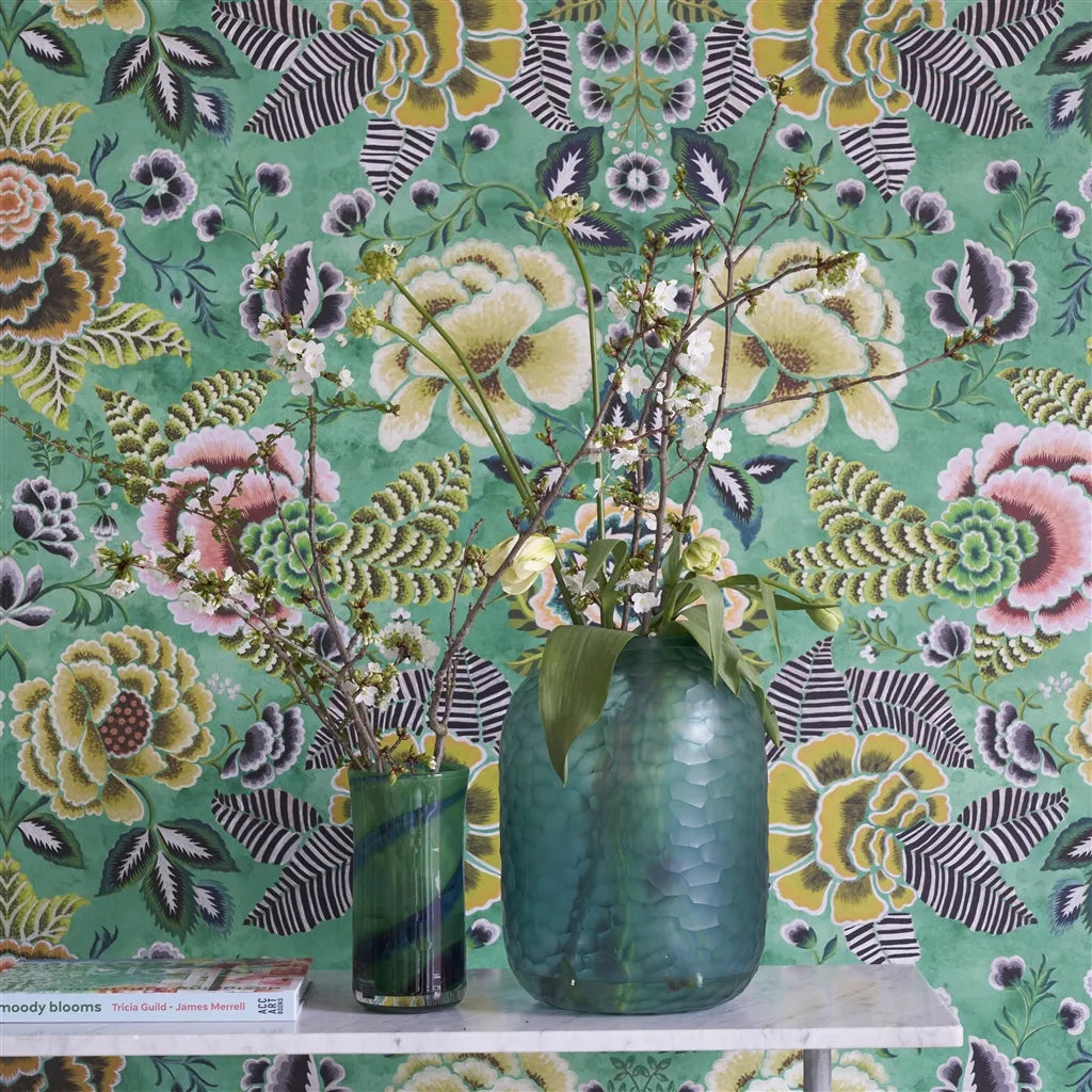 Designers Guild Rose De Damas Panel  2 Wallpaper PDG1168-02