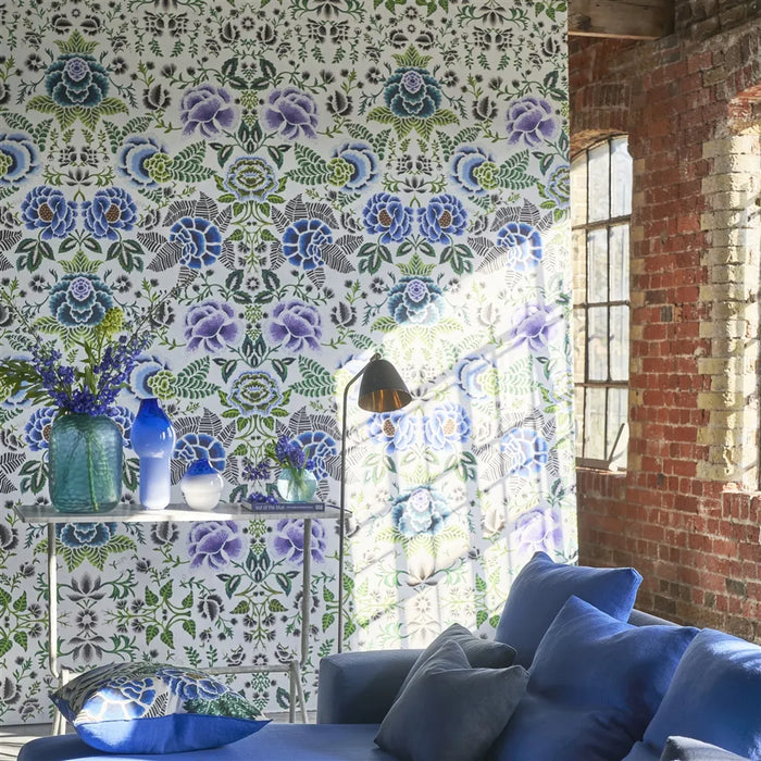 Designers Guild Rose De Damas Panel  1 Wallpaper PDG1168-01