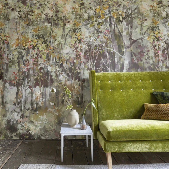 Designers Guild Bois De Bouleau Scene 2 Panel  1 Wallpaper PDG1176-01