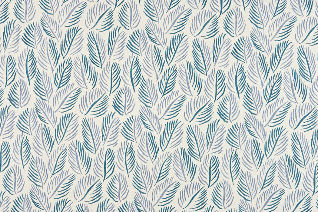 Christopher Farr Armatures Feuilles Cobalt Wallpaper Sample