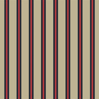 Ralph Lauren Cricket Stripe Red Fabric FRL5275-03