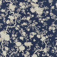 Ralph Lauren Tea House Floral Blue Fabric FRL5266-02