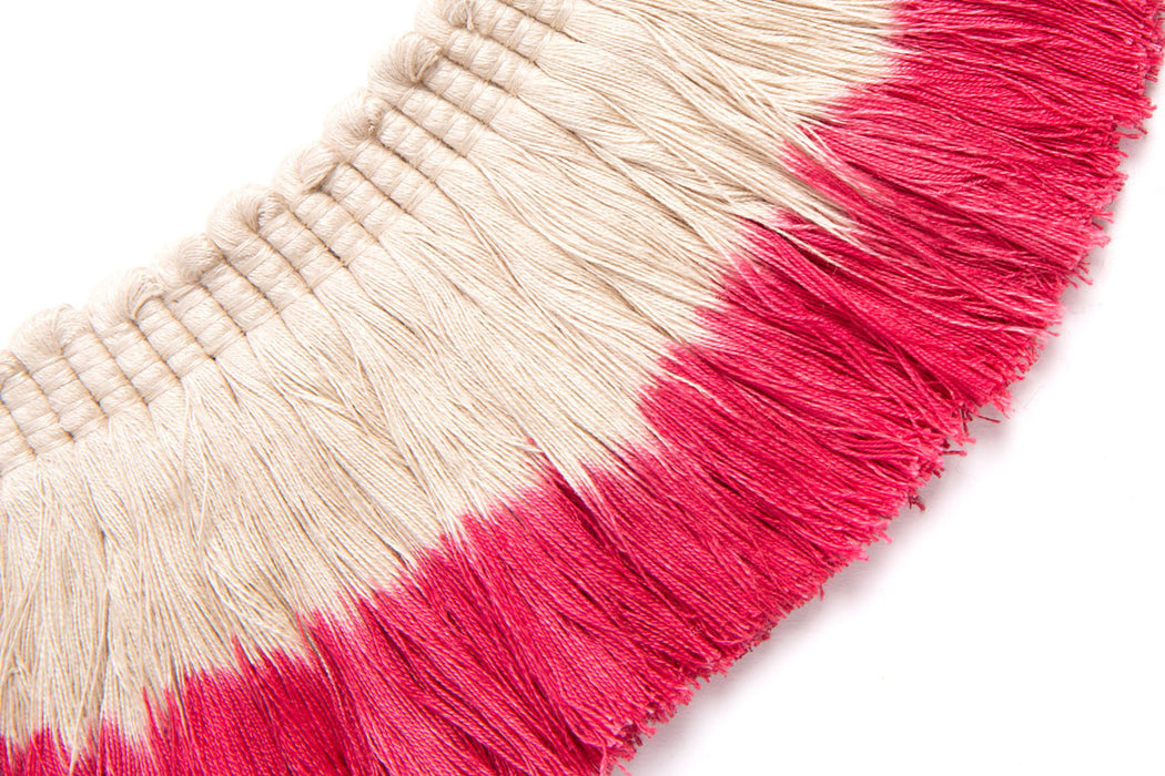 Christopher Farr Ombre Hot Pink Trim