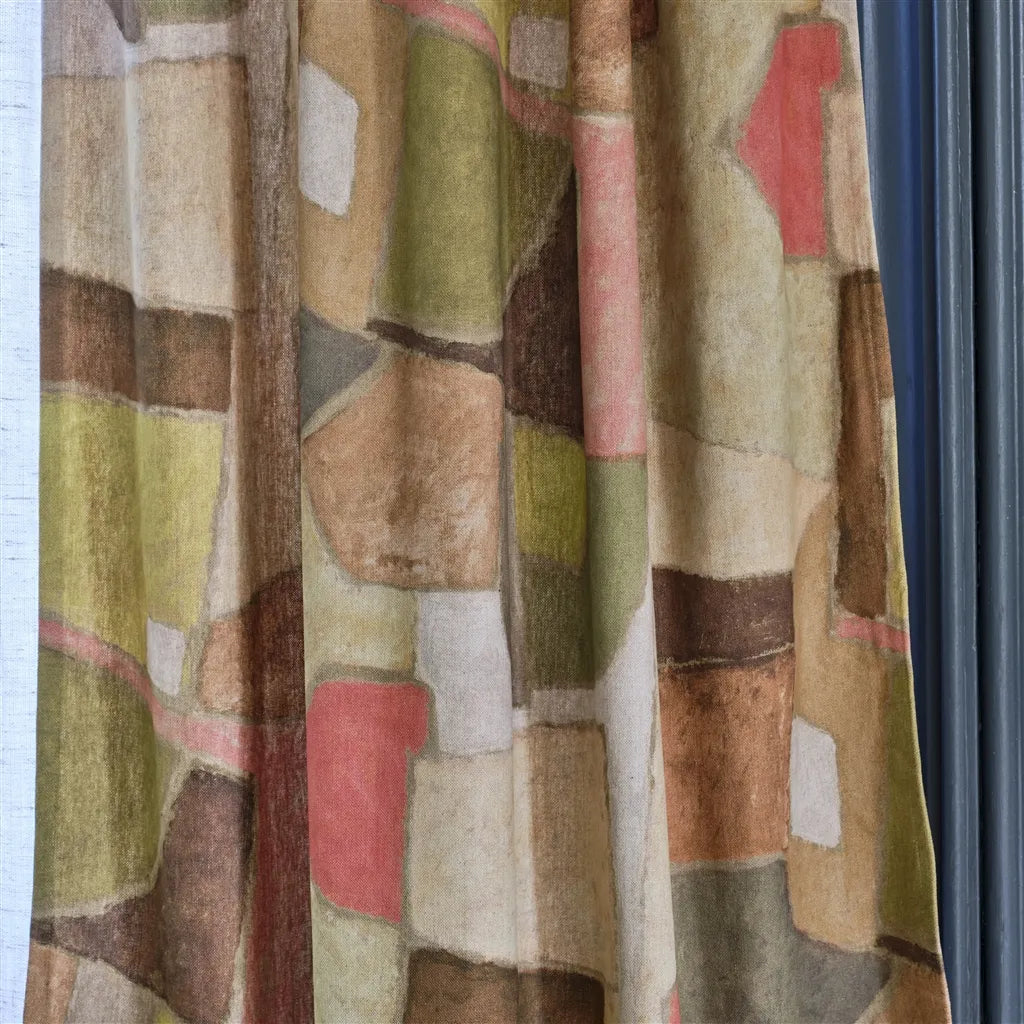 Designers Guild Clay Collage 2 Fabric FDG3166-02