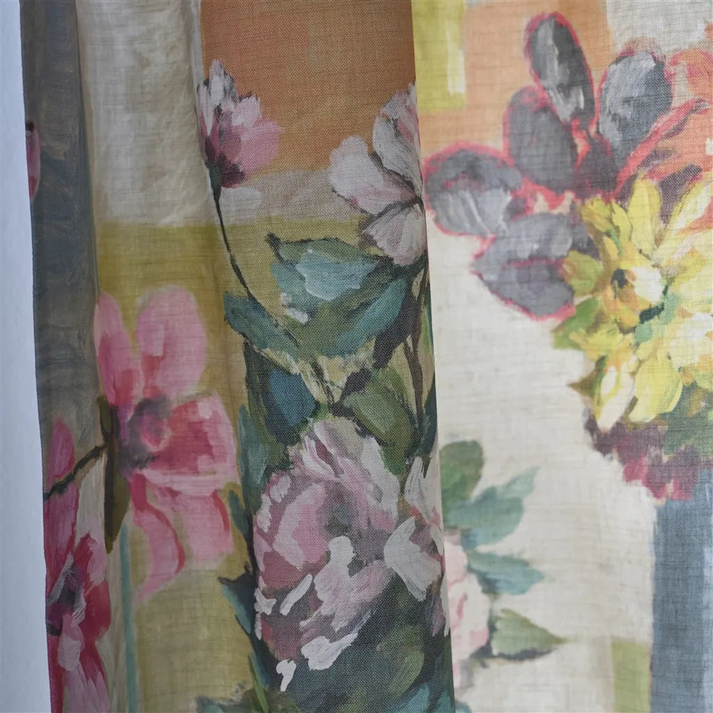 Designers Guild Celadon Vase 1 Fabric FDG3163-01
