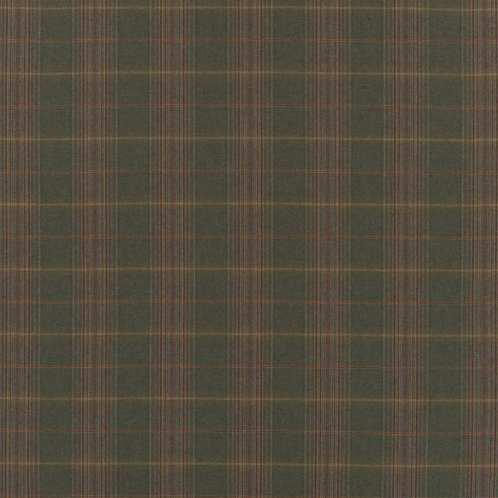 Ralph Lauren Farnham Plaid Olive Fabric Sample FRL5293-01