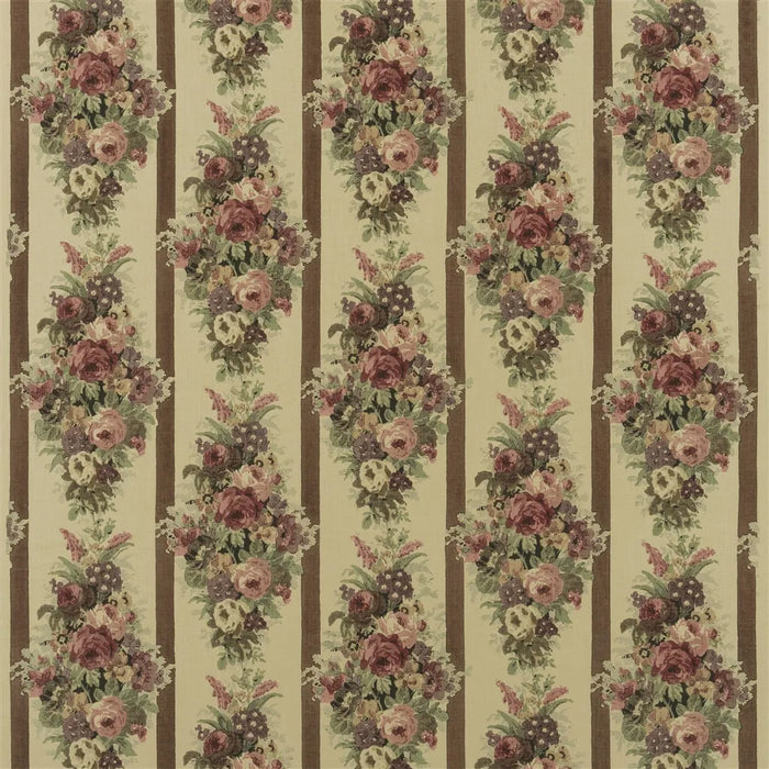 Ralph Lauren Ladies Day Blockprint Tea Party Fabric FRL5300-01