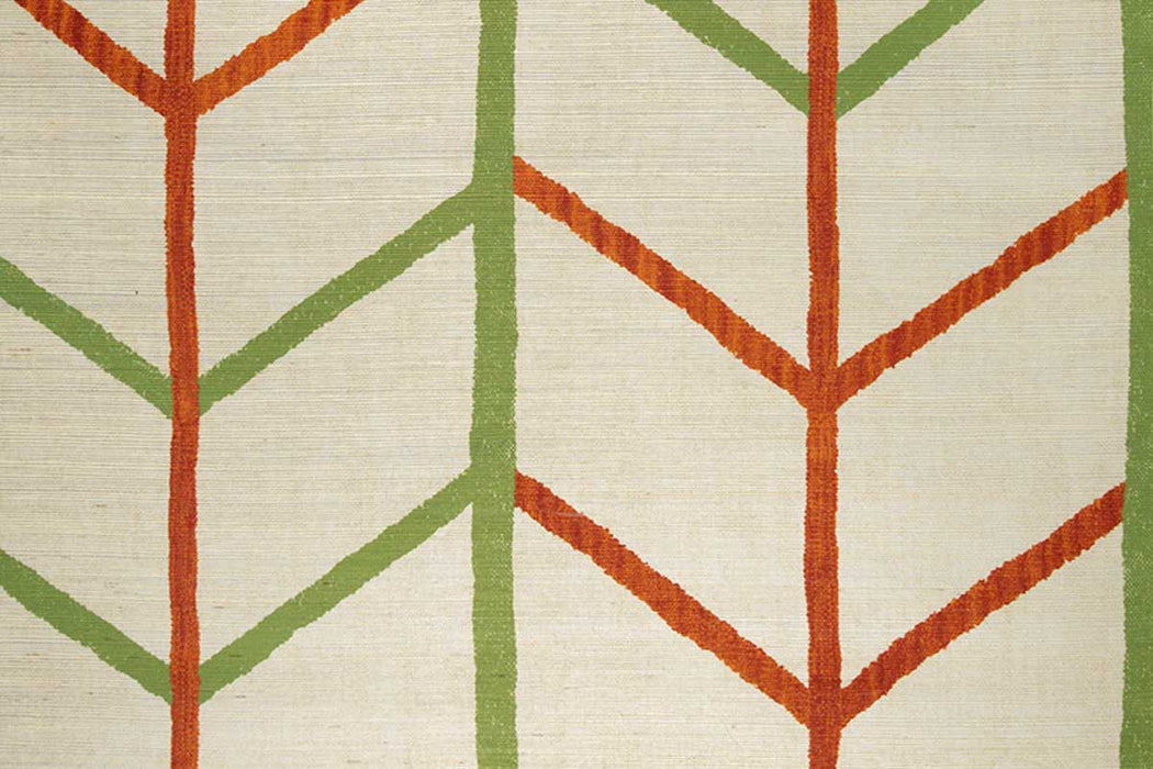 Christopher Farr One Way Apricot Wallpaper Sample