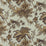 Schumacher Coconut Grove Aqua & Tan Fabric 171114