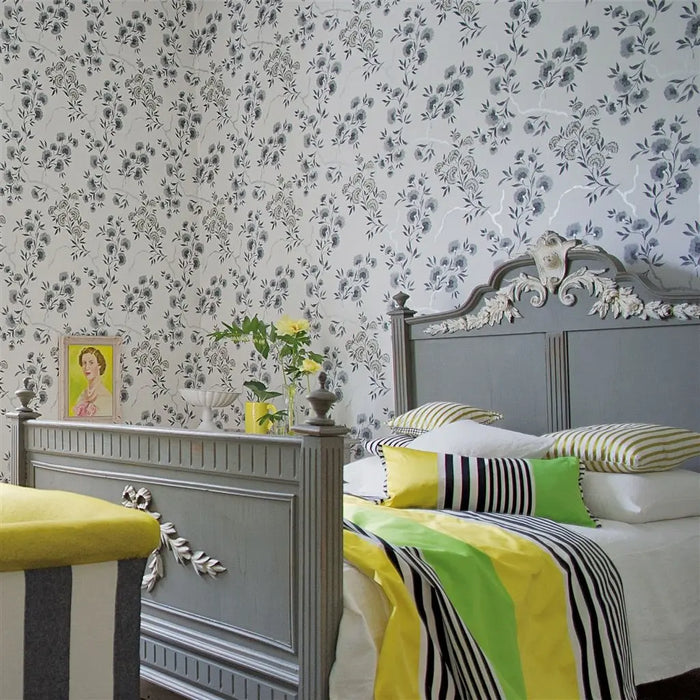 Designers Guild Carres Ombres Moss Wallpaper PDG1213-02