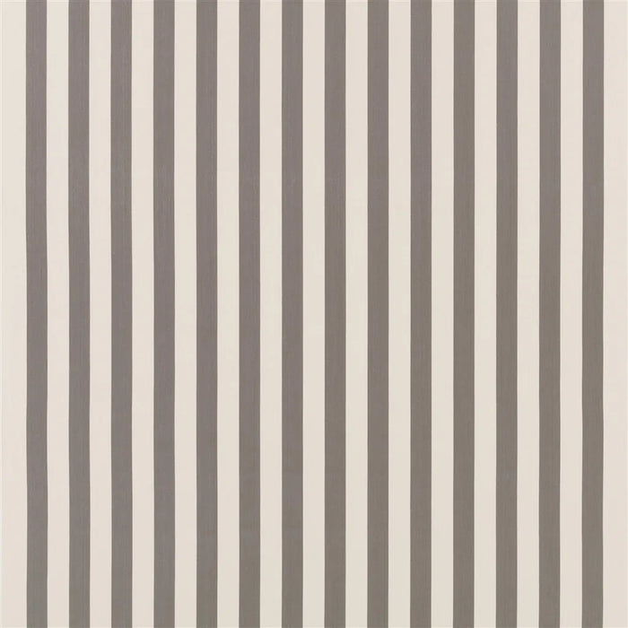 Designers Guild Berkeley Stripe Charcoal Fabric Sample FDG3214-03