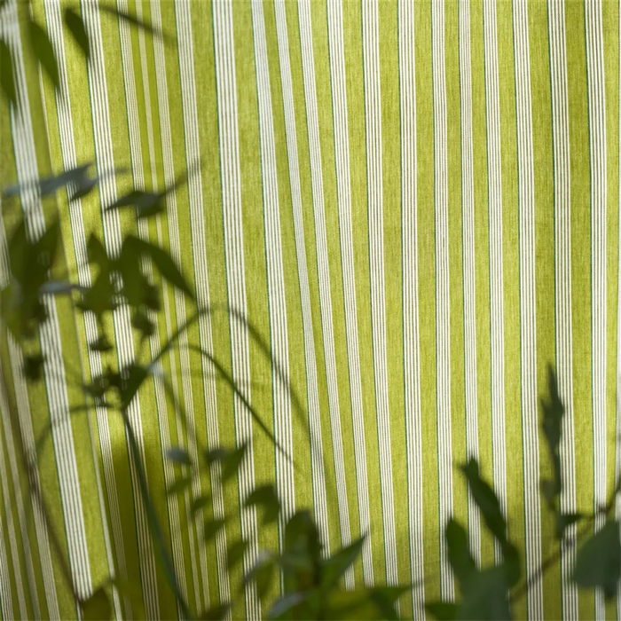 Designers Guild Albemarle Stripe Lime Fabric Sample FDG3212-04