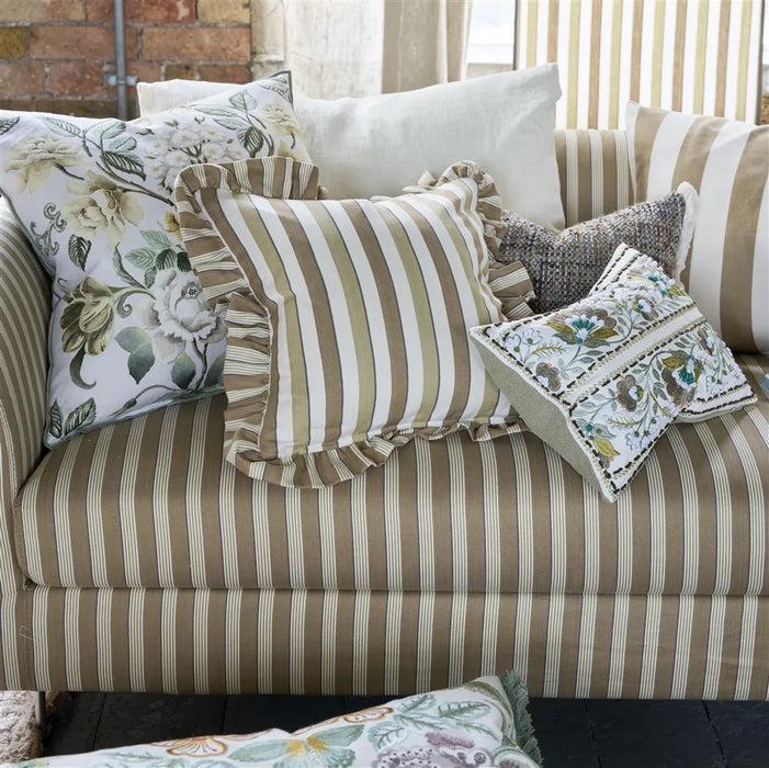 Designers Guild Albemarle Stripe Natural Fabric FDG3212-01