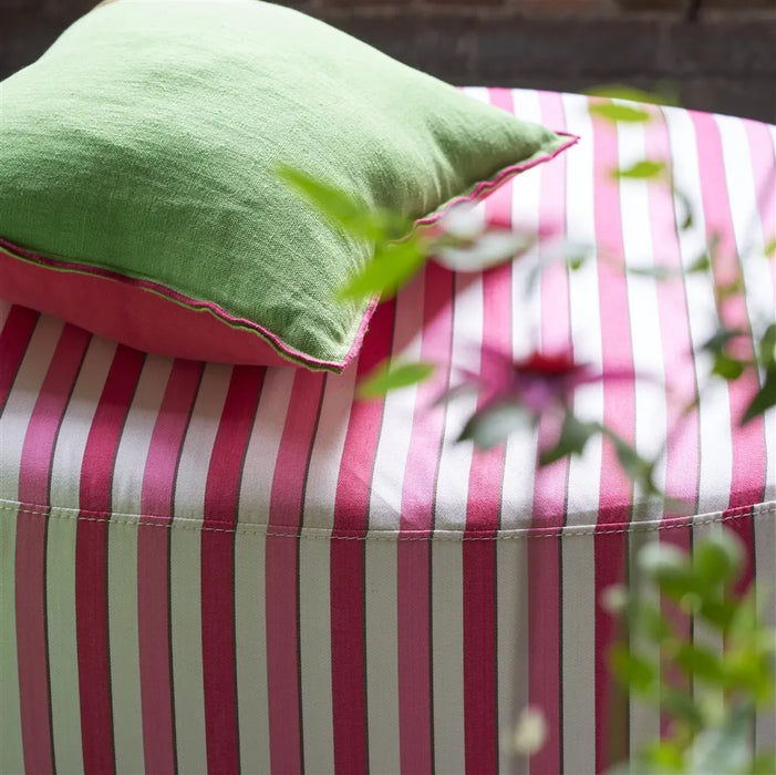 Designers Guild Burlington Stripe Fuchsia Fabric FDG3210-07