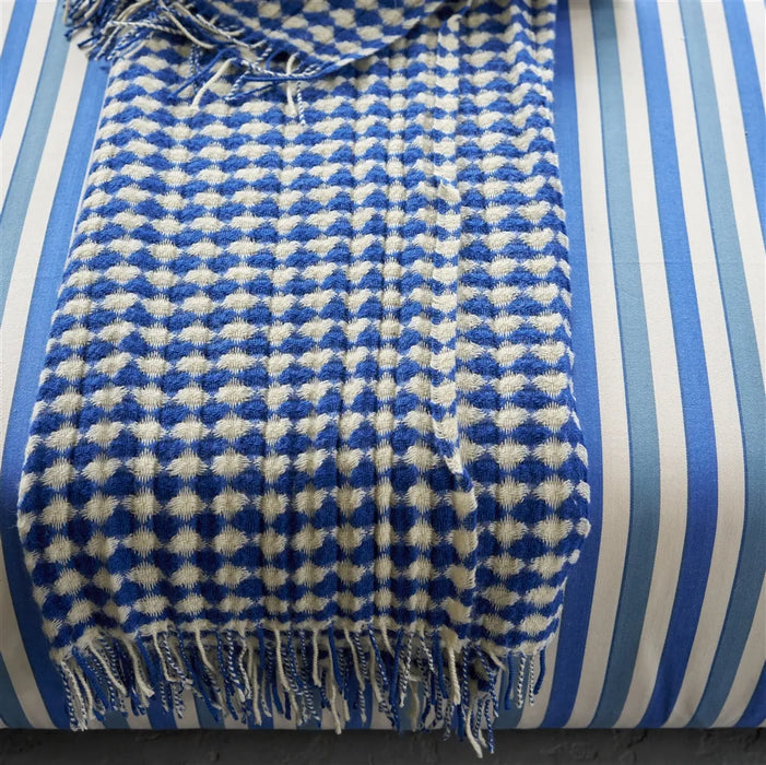 Designers Guild Burlington Stripe Cobalt Fabric FDG3210-06