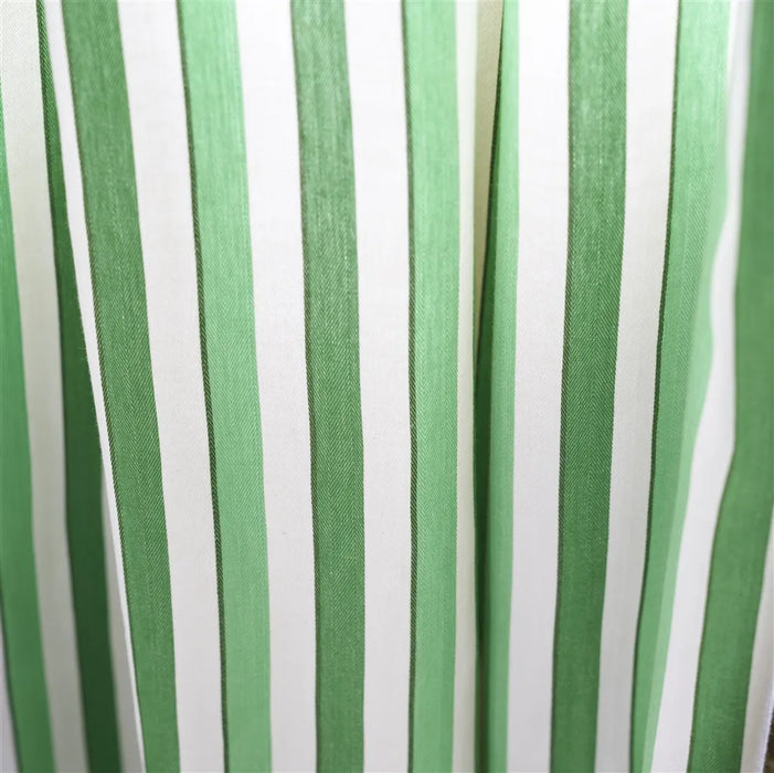 Designers Guild Burlington Stripe Emerald Fabric Sample FDG3210-05