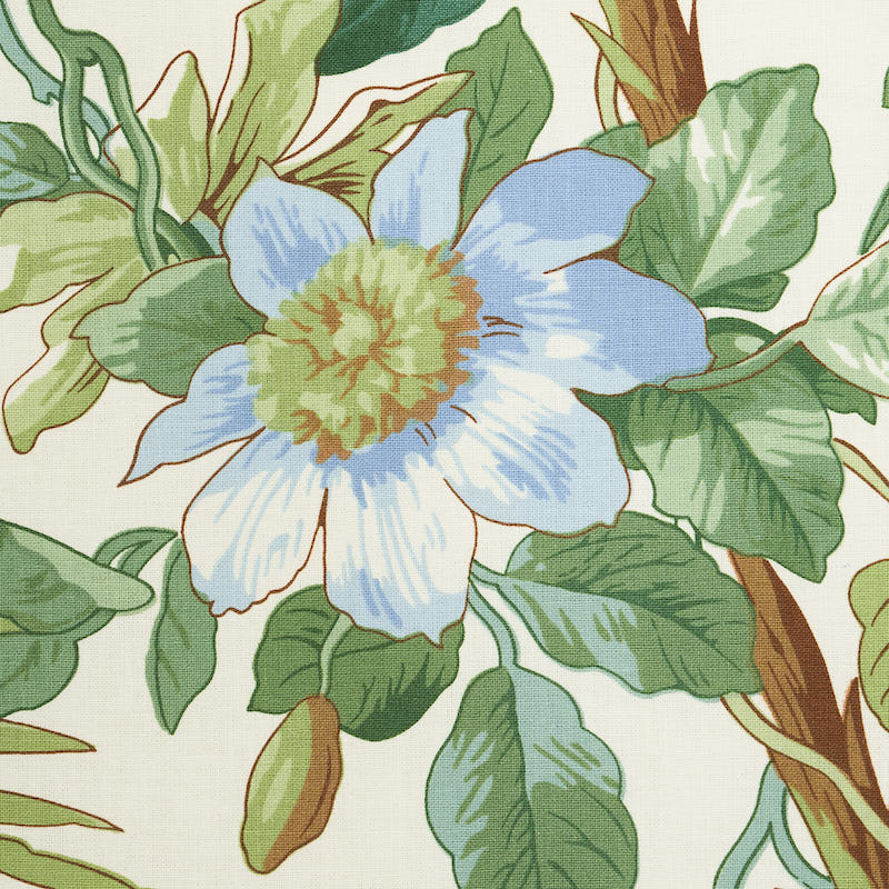 Schumacher Palmetto Garden Tropic Fabric Sample 172951