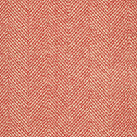 Schumacher Chevron D'Ete Indoor/Outdoor Coral Fabric 173040