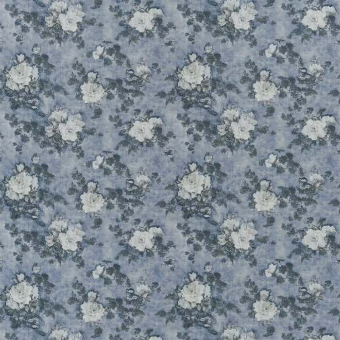 Ralph Lauren Impasto Floral Denim Fabric Sample FRL5328-01
